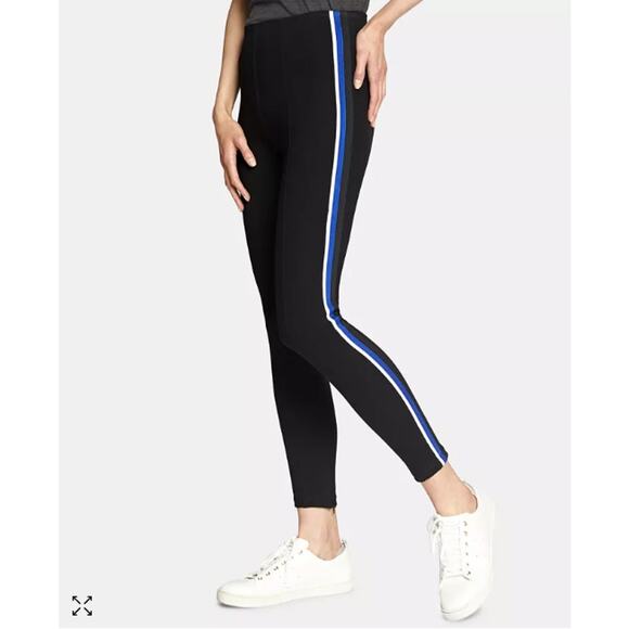 Sanctuary Side Strip Black Legging Pants // M - Picture 1 of 9